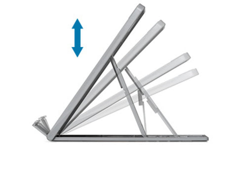 SmartFit® Easy Riser™ Go Adjustable Ergonomic Laptop Riser and Cooling Stand - Small